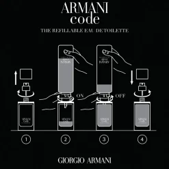 Armani Code Homme Eau de Toilette Refill