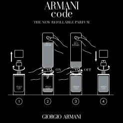 Armani Code Homme Parfum Refill