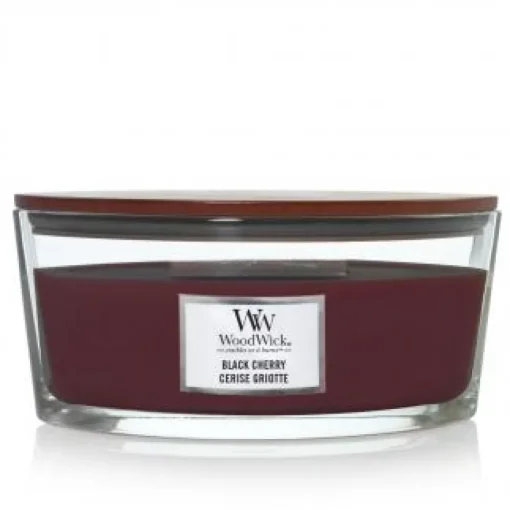 Black Cherry Ellipse Jar
