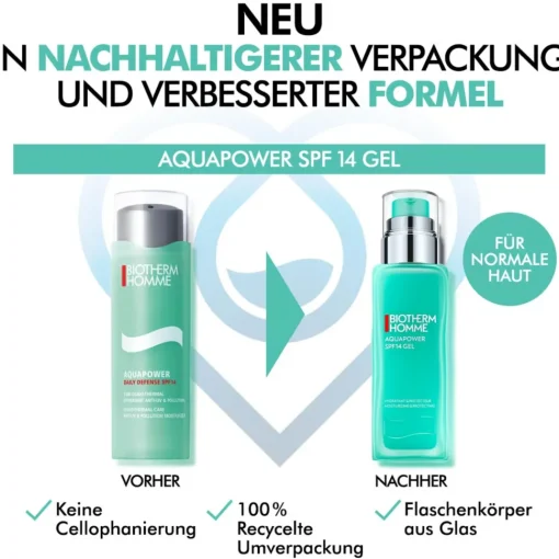 Homme Aquapower SPF14 Gesichtsgel