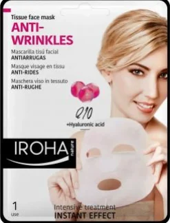 Iroha Gesichtsmaske Q 10, Collagen & Soy