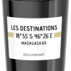 Les Destinations Madgaskar Kerze