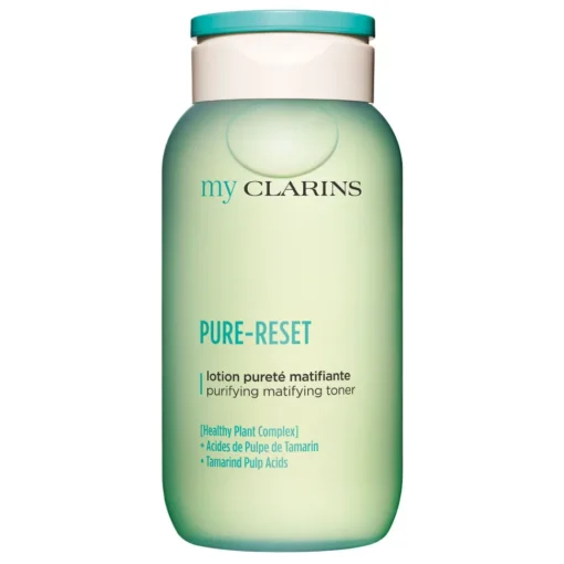 my CLARINS PURE-RESET purifying matifying toner