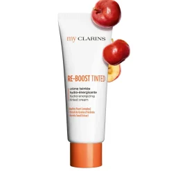 my CLARINS RE-BOOST TINTED crème teintée hydra-énergiesante