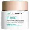 my CLARINS RE-CHARGE hydra-replumping night mask - all skin types