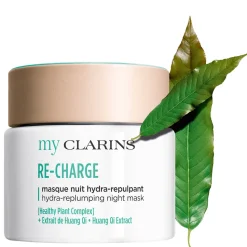my CLARINS RE-CHARGE hydra-replumping night mask - all skin types