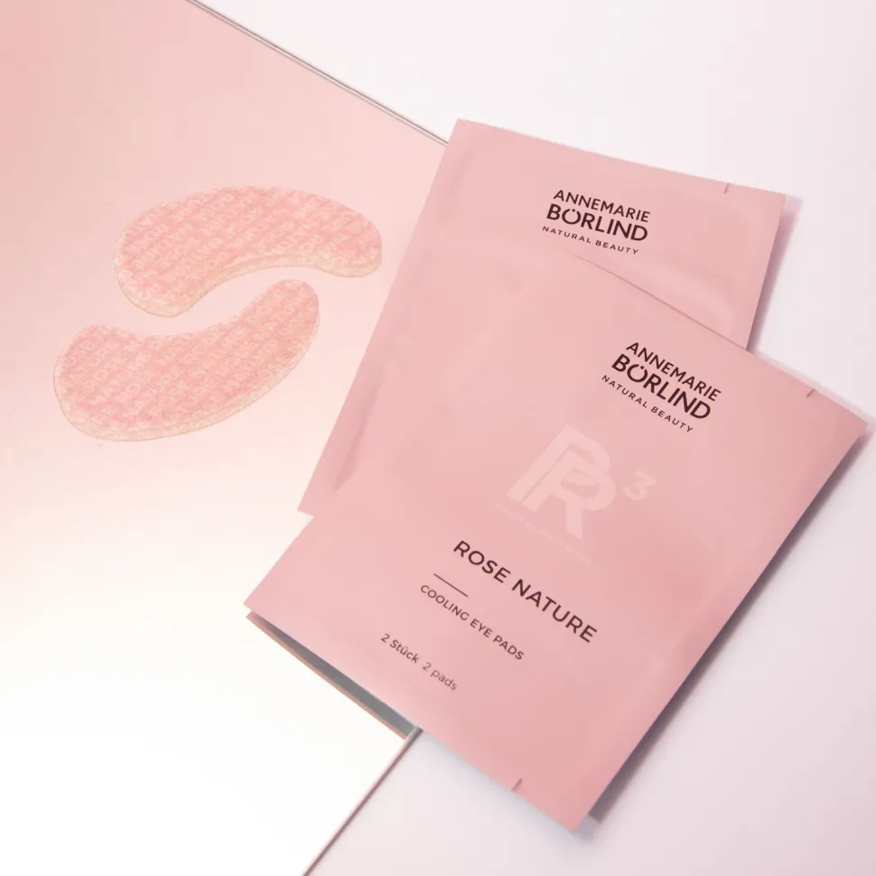 ROSE NATURE Cooling Eye Pads (6x 2 Stück)
