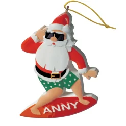Xmas Set Surfing Santa - Hits the wave - 085 only red